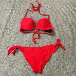 BOGO: Red 2-Piece Bathing Suit